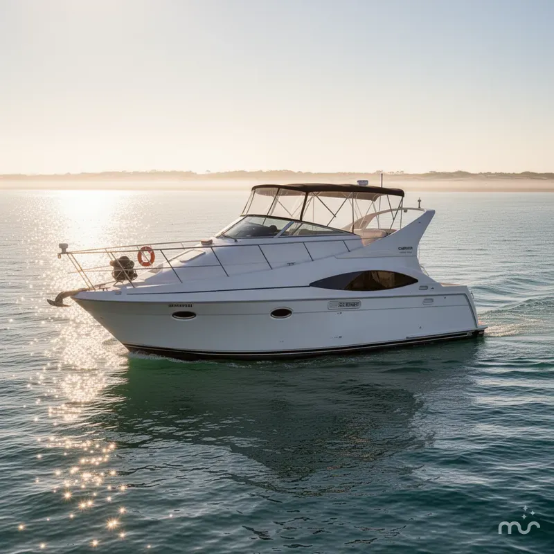 Slide: The Image of Carver Yachts 350 Mariner 2003 - 4