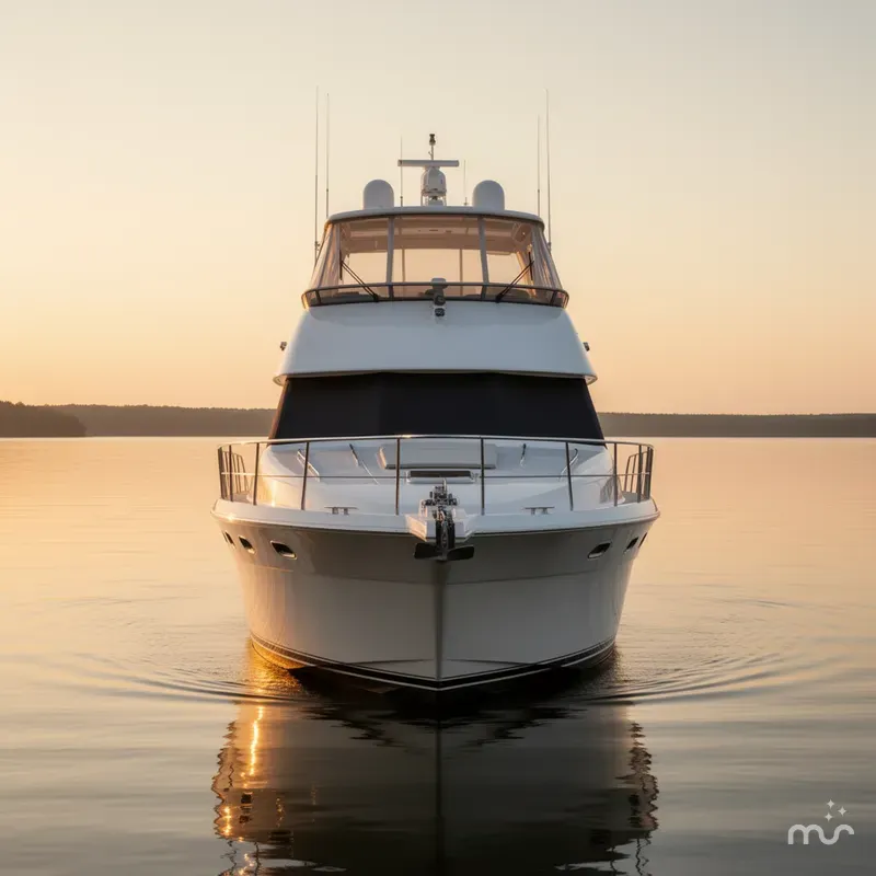 Slide: The Image of Carver Yachts 560 Voyager Sky 2005 - 1