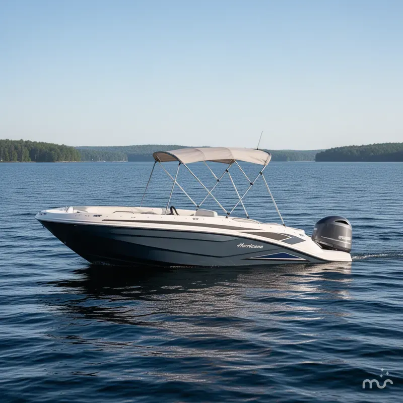 Slide: The Image of Hurricane SunDeck Sport 205 OB 2026 - 2