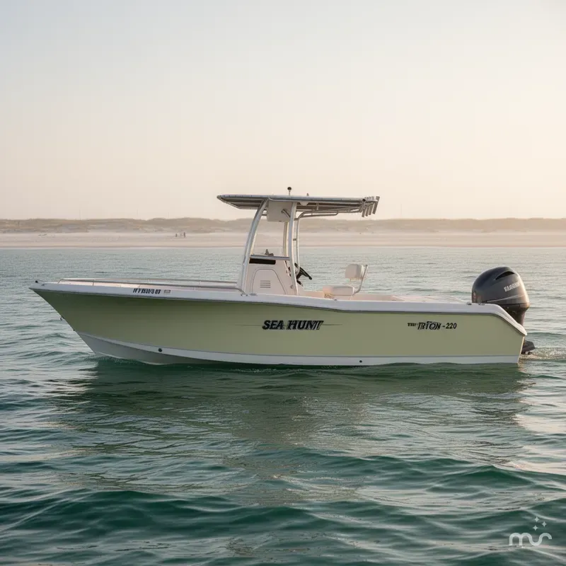 Slide: The Image of Sea Hunt Triton 220 2007 - 2