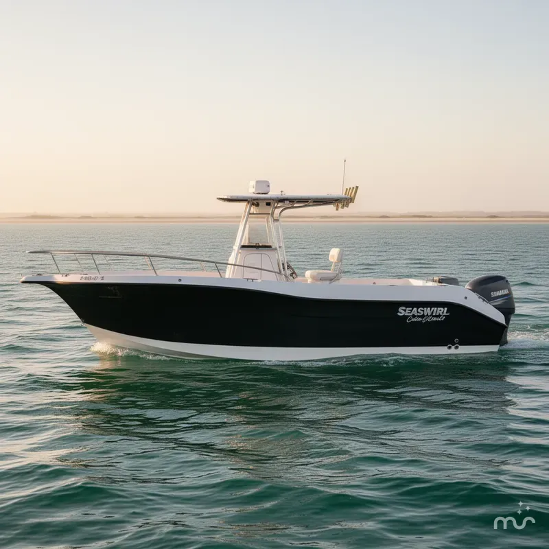 Slide: The Image of Seaswirl 2601 Center Console O/B 2005 - 2