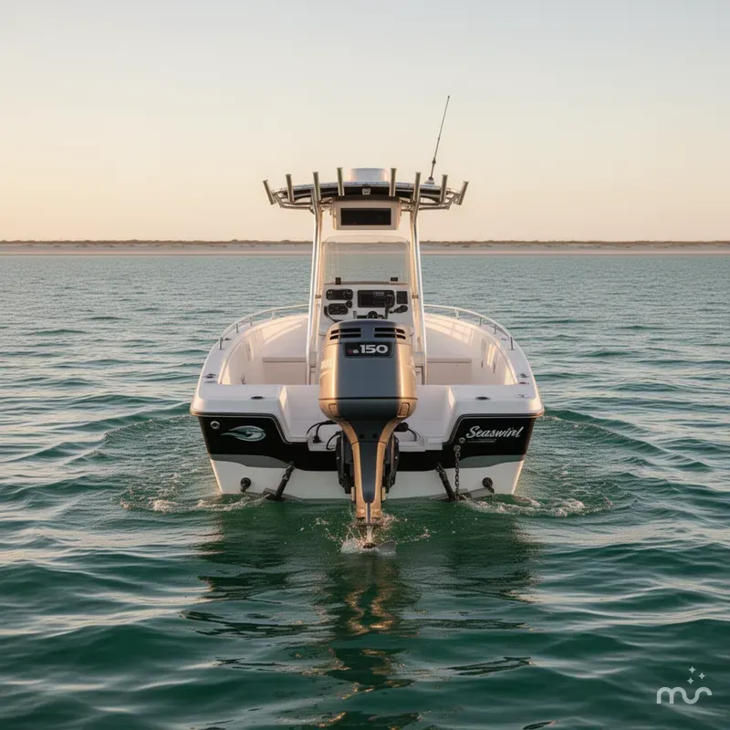 Slide: The Image of Seaswirl 2601 Center Console O/B 2005 - 3