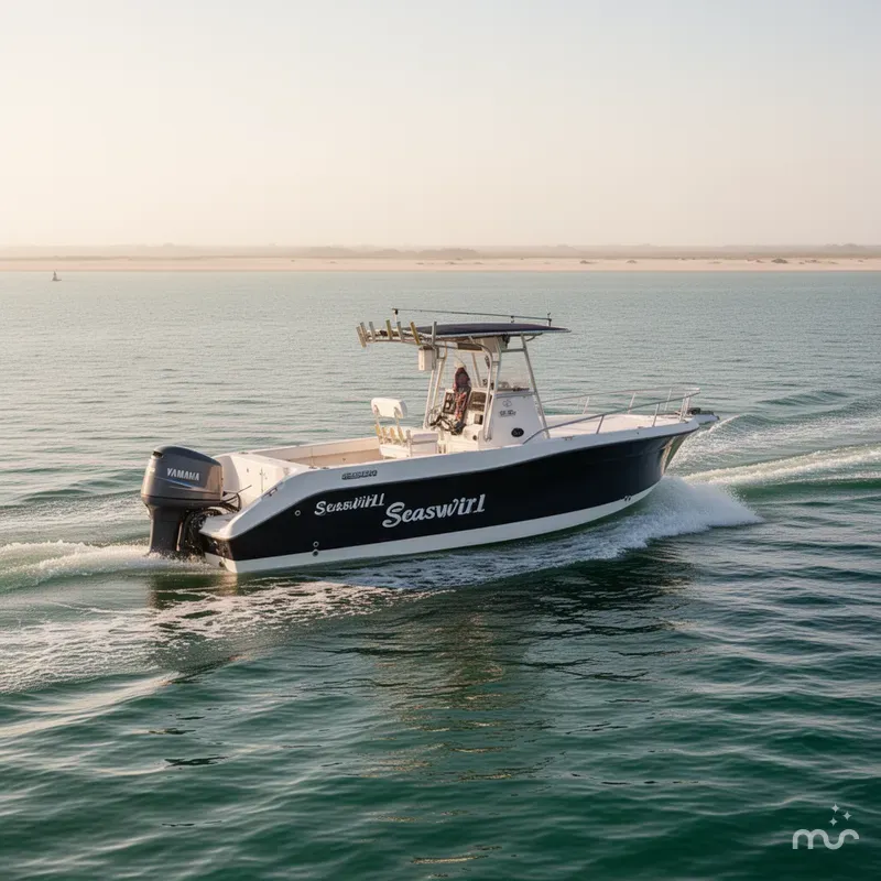 Slide: The Image of Seaswirl 2601 Center Console O/B 2005 - 4