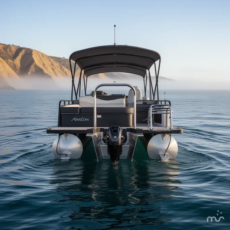 Slide: The Image of Avalon Avalon LSZ Versatile Rear Bench - 23 FTw/ 200HP Mercury! 2026 - 3