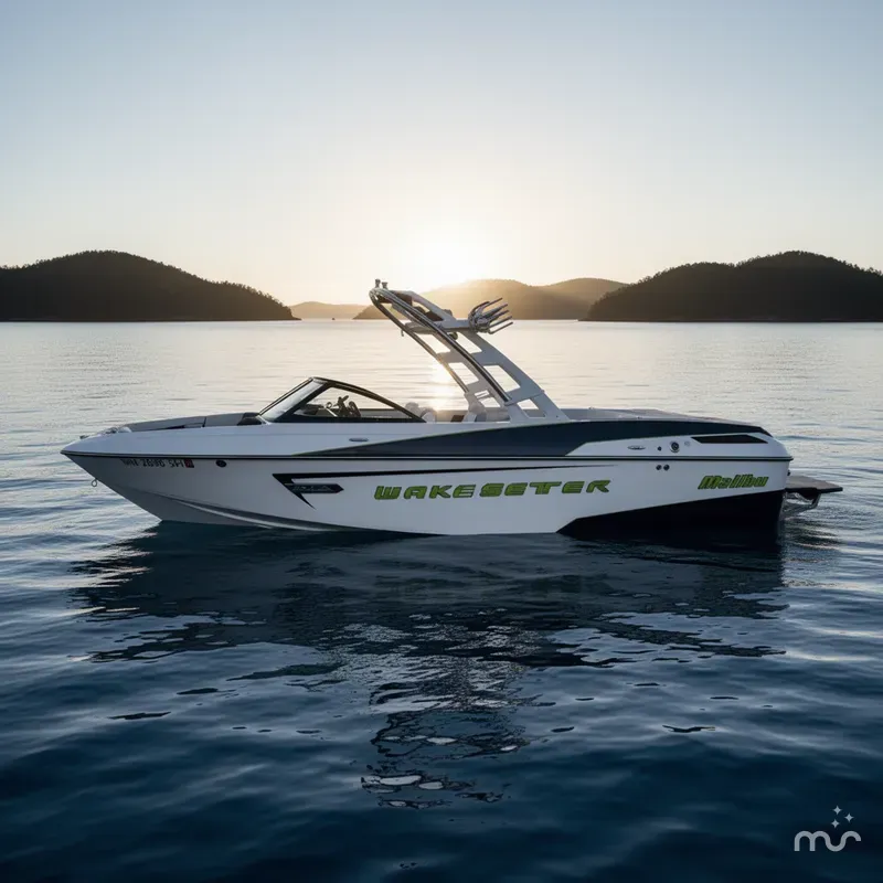 Slide: The Image of Malibu Wakesetter 23 LSV 2014 - 2