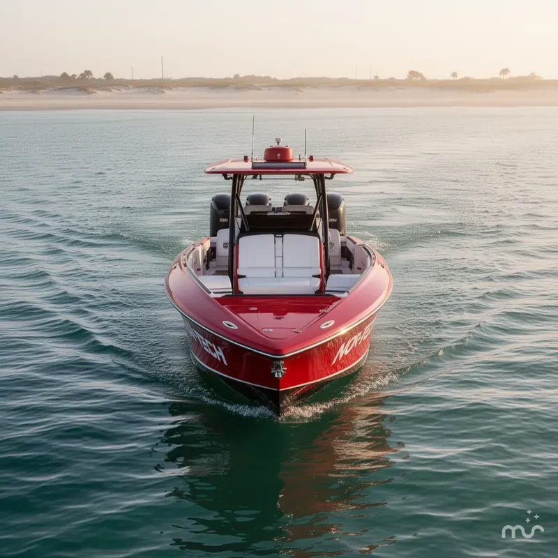 Slide: The Image of Nor-Tech 390 Sport Center Console 2024 - 1