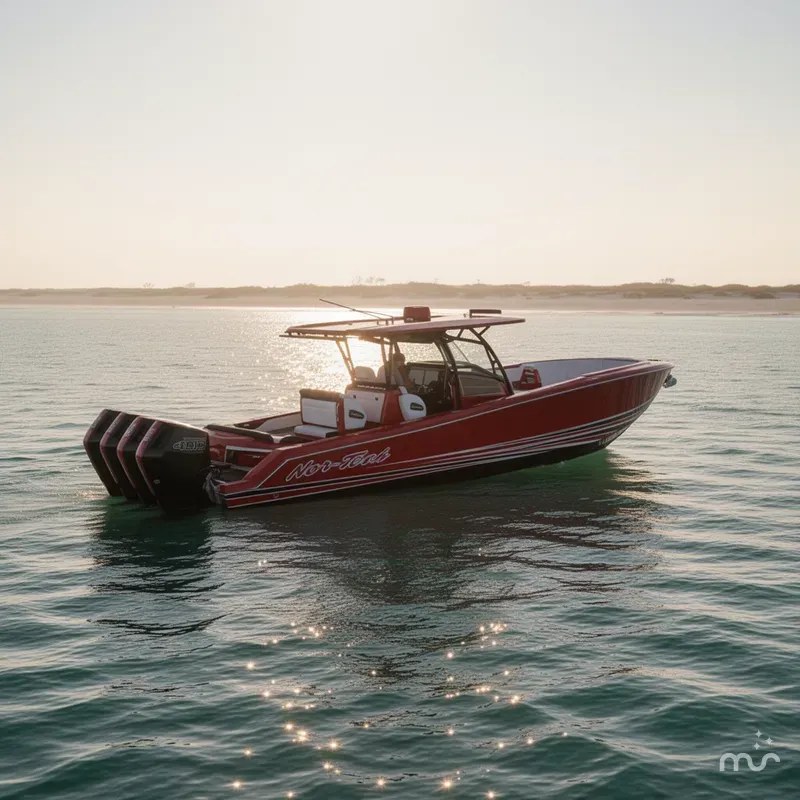 Slide: The Image of Nor-Tech 390 Sport Center Console 2024 - 4