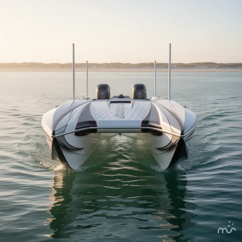 Slide: The Image of Sonic USA Boats 32 Fast Cat 2017 - 1