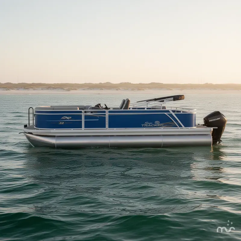 Slide: The Image of Sun Tracker Party Barge 22 RF XP3 2026 - 2