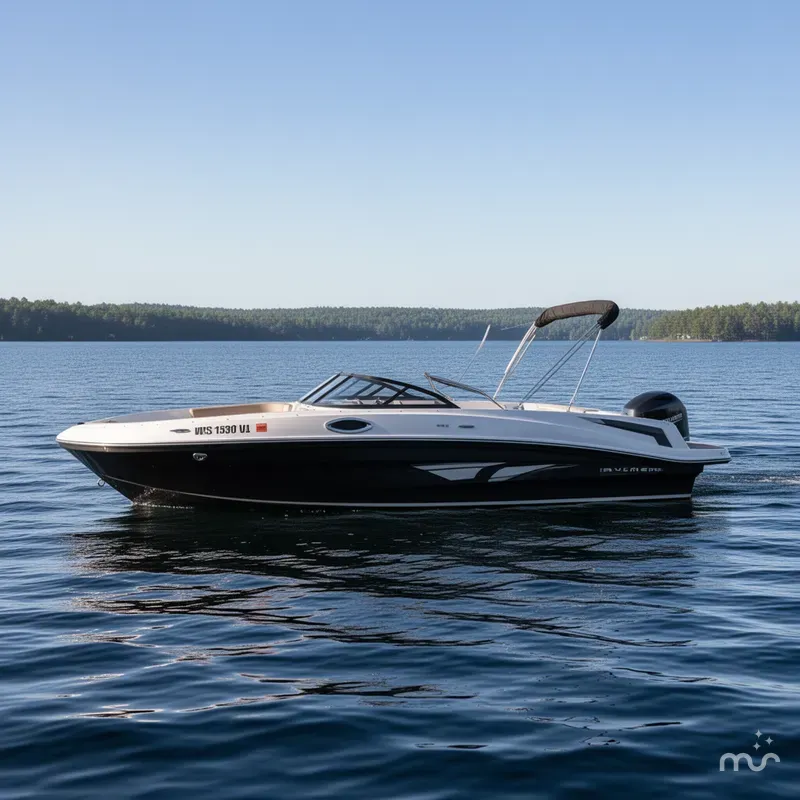 Slide: The Image of Bayliner VR6 Bowrider 2023 - 2