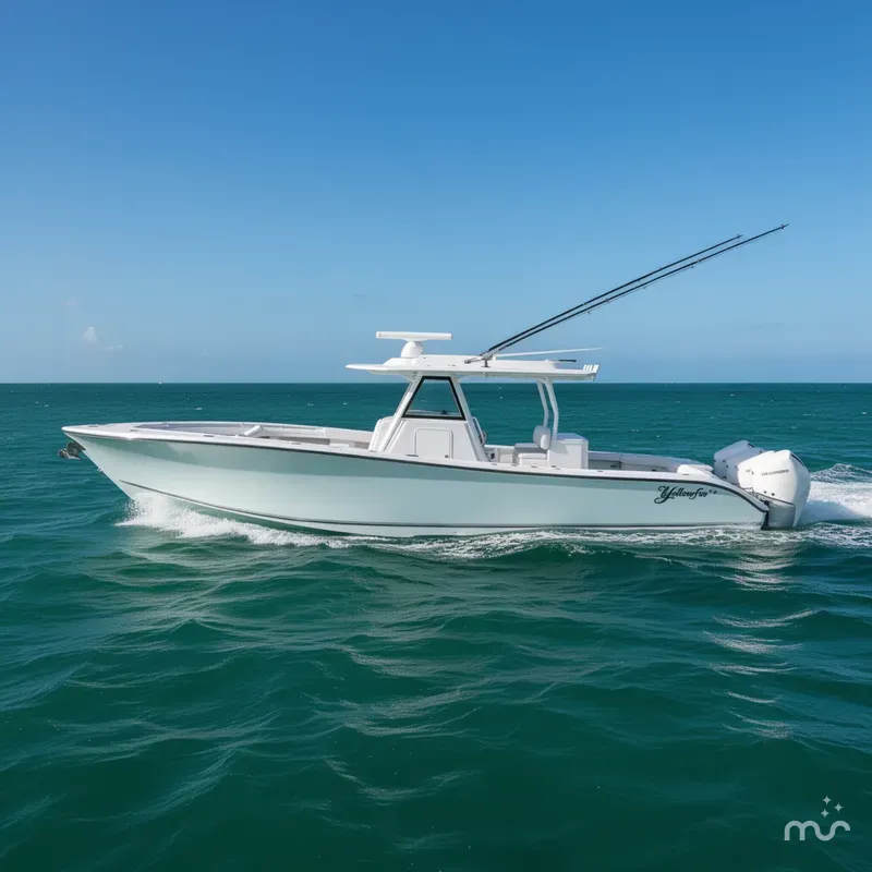 Slide: The Image of Yellowfin 39 Offshore 2022 - 2