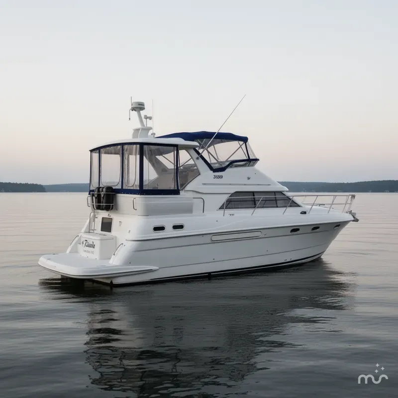 Slide: The Image of Cruisers 3750 Motoryacht 2001 - 2