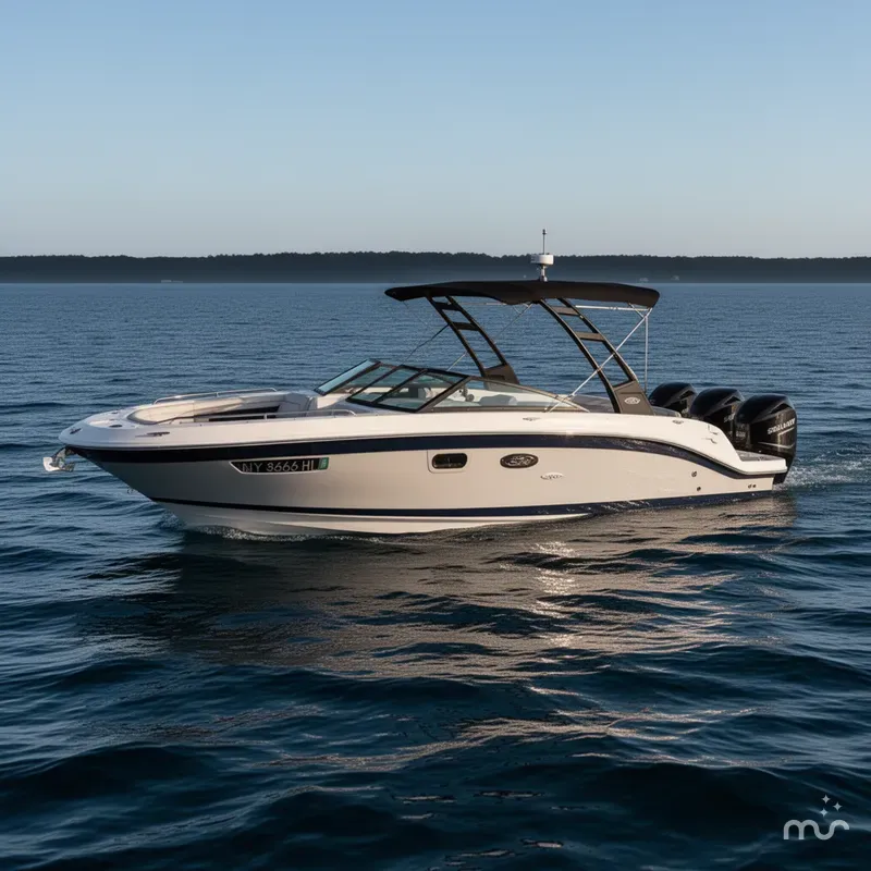 Slide: The Image of Sea Ray SDX 290 Outboard 2023 - 2