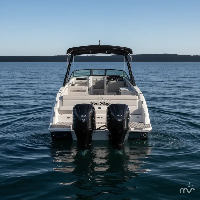 Slide: The Image of Sea Ray SDX 290 Outboard 2023 - 3