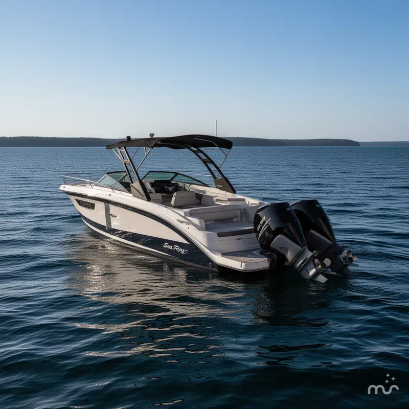 Slide: The Image of Sea Ray SDX 290 Outboard 2023 - 4