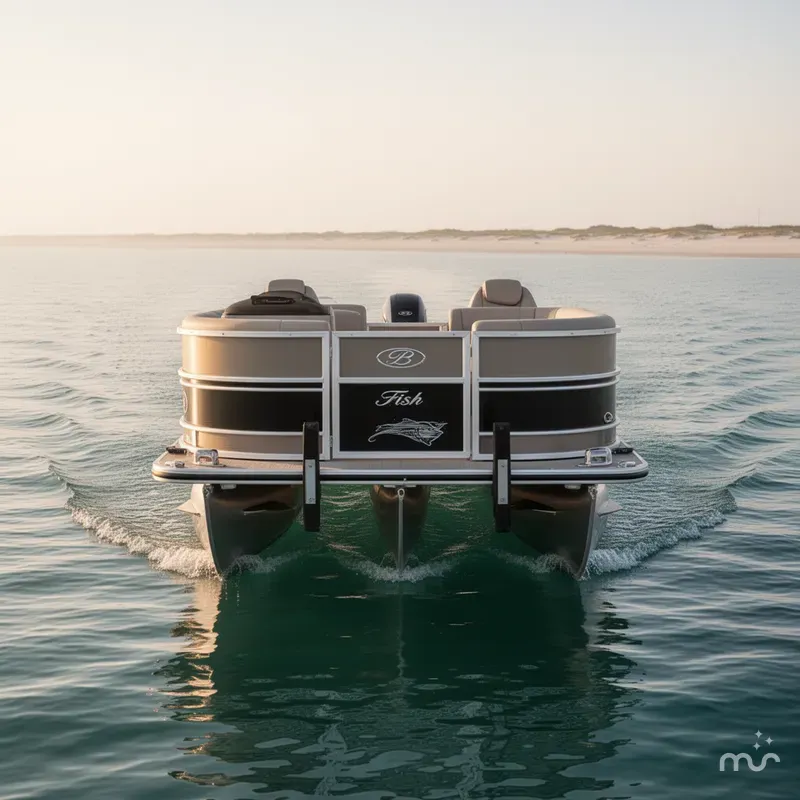 Slide: The Image of Bentley Pontoons Fish 240 FWD CW 2026 - 1