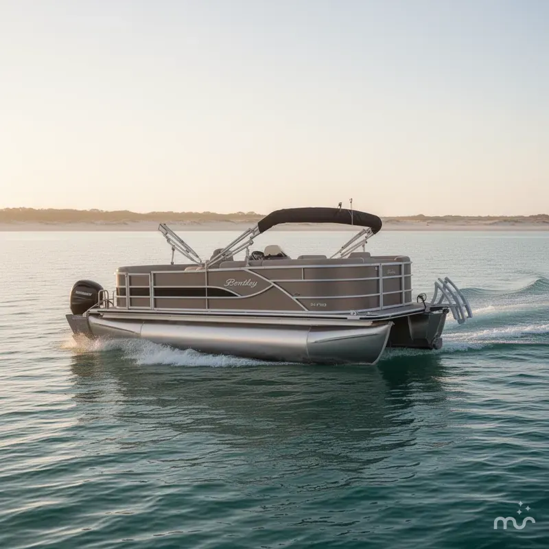 Slide: The Image of Bentley Pontoons Fish 240 FWD CW 2026 - 4