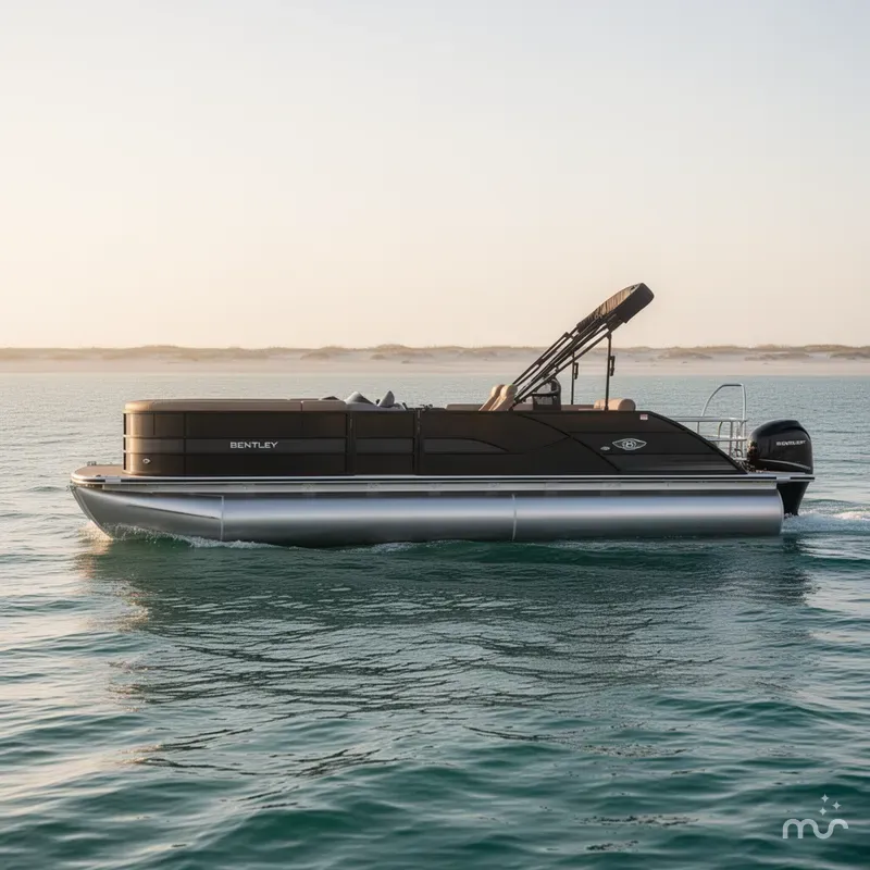 Slide: The Image of Bentley Pontoons Legacy 243 Swingback 2026 - 2
