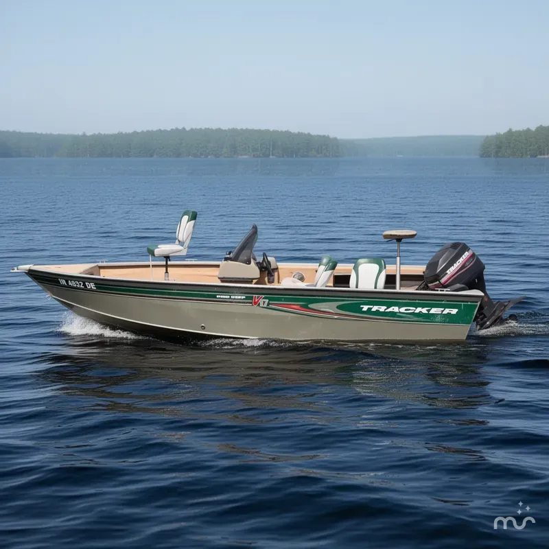 Slide: The Image of Tracker Pro Deep V-17 2003 - 2