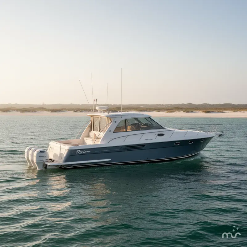 Slide: The Image of Riviera 4000 Offshore 1999 - 1