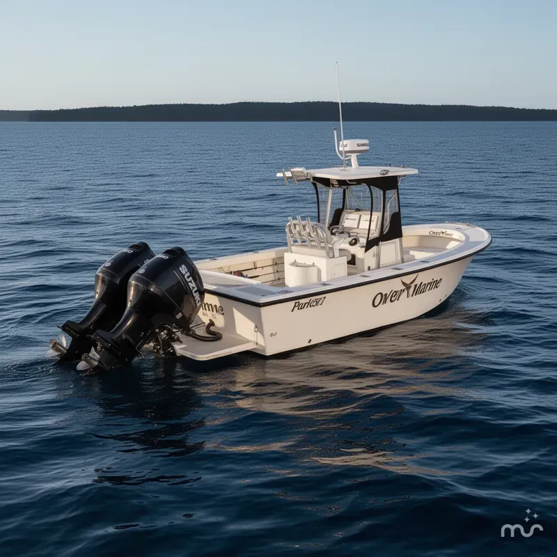 The Image of Parker Marine 2501 Center Console 1999 - 0