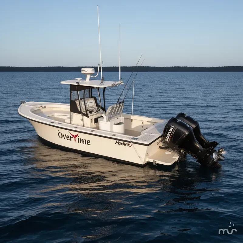 Slide: The Image of Parker Marine 2501 Center Console 1999 - 2