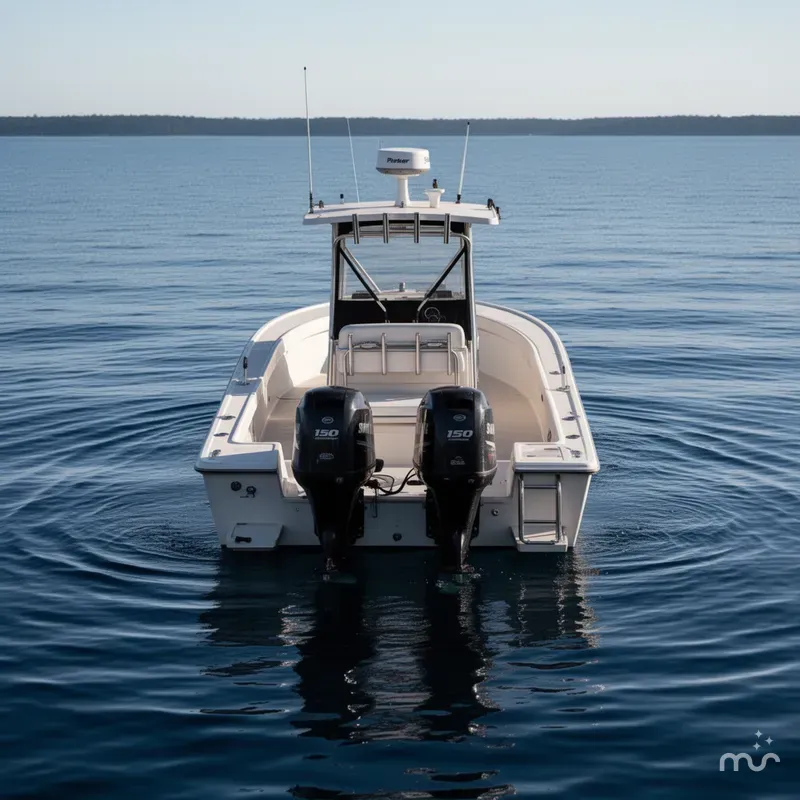 Slide: The Image of Parker Marine 2501 Center Console 1999 - 3