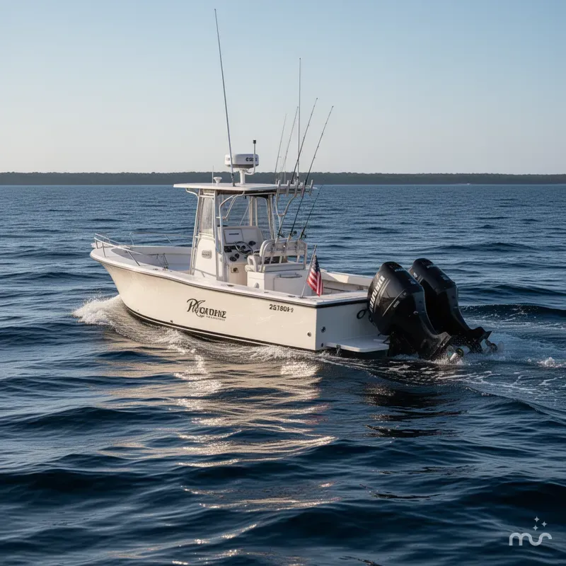 Slide: The Image of Parker Marine 2501 Center Console 1999 - 4