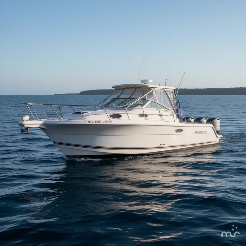 Slide: The Image of Wellcraft 290 Coastal 2002 - 2