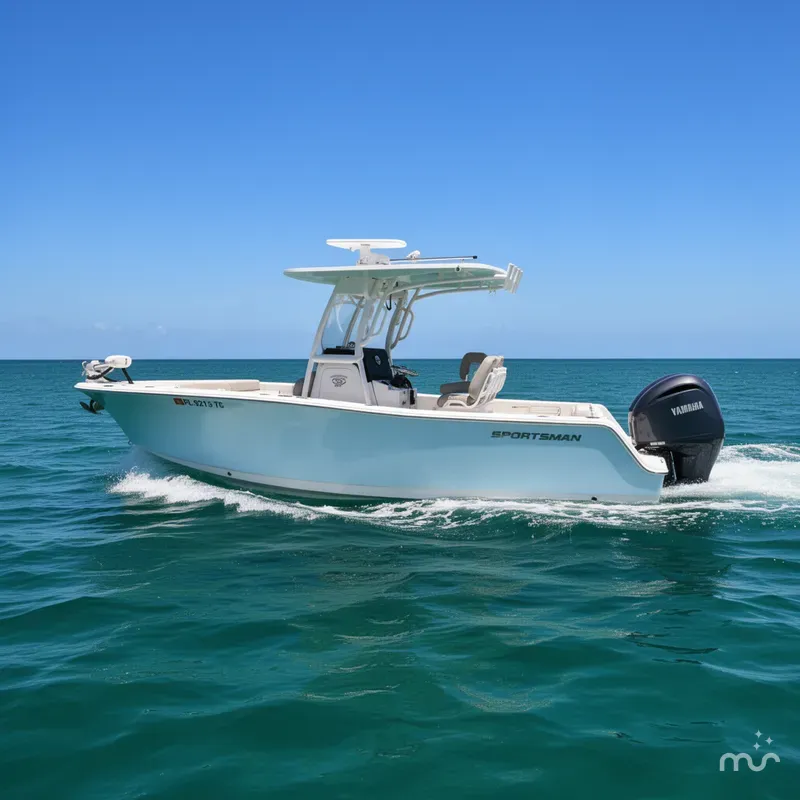 Slide: The Image of Sportsman Heritage 241 Center Console 2022 - 2