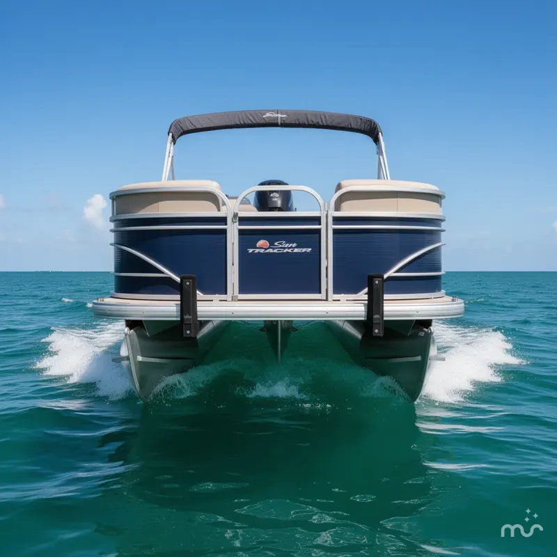 Slide: The Image of Sun Tracker Party Barge 20 DLX 2022 - 1