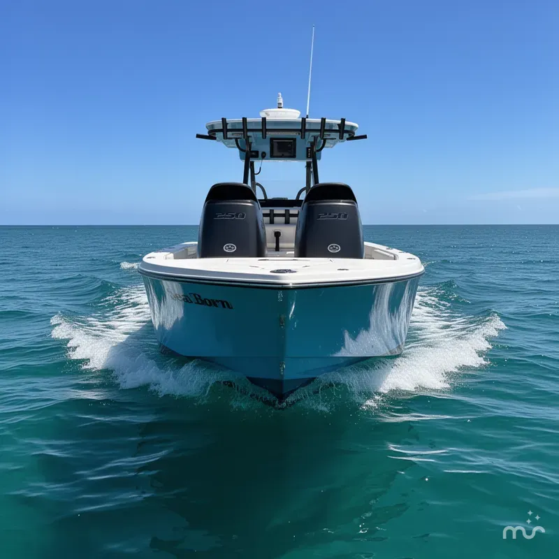 Slide: The Image of Sea Born LX27 Center Console 2026 - 1