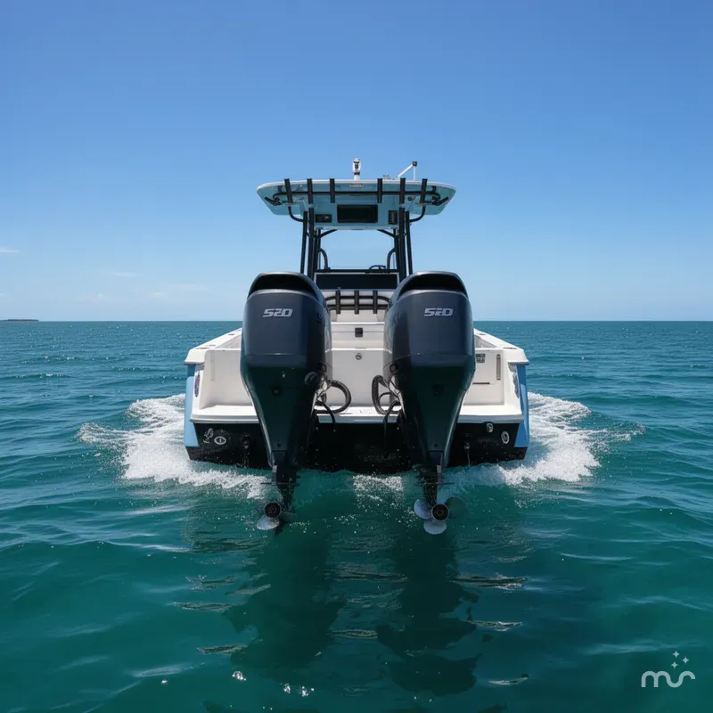 Slide: The Image of Sea Born LX27 Center Console 2026 - 3