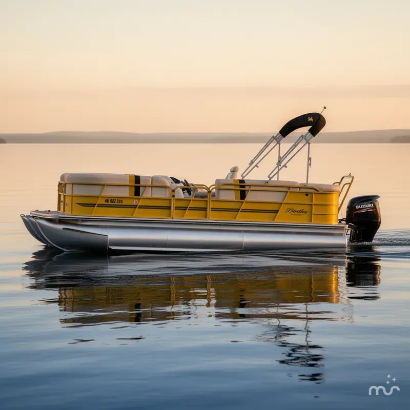 Slide: The Image of Bentley Pontoons 220/223 Cruise 2015 - 2