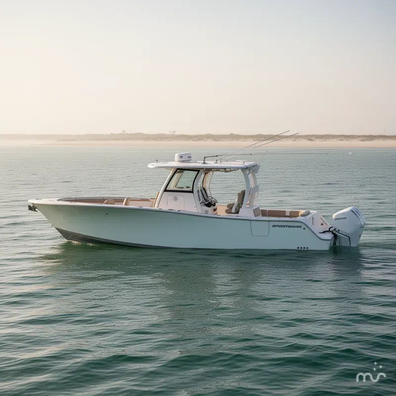 Slide: The Image of Sportsman Open 322 Center Console 2021 - 2