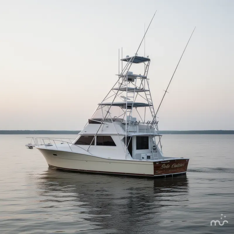 Slide: The Image of Viking Sportfish 41 1986 - 2