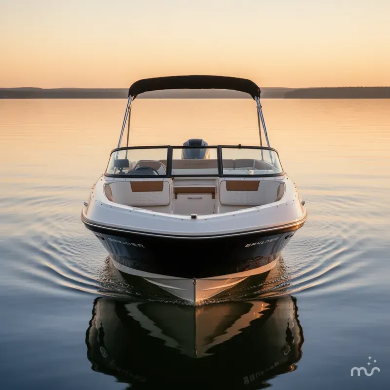Slide: The Image of Bayliner VR6 Bowrider OB 2019 - 1