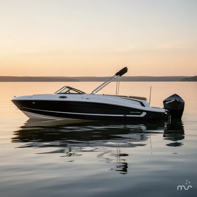 Slide: The Image of Bayliner VR6 Bowrider OB 2019 - 2