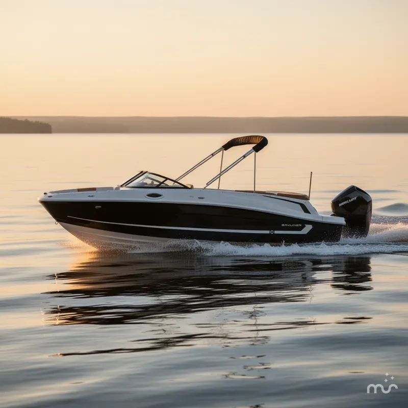 Slide: The Image of Bayliner VR6 Bowrider OB 2019 - 4