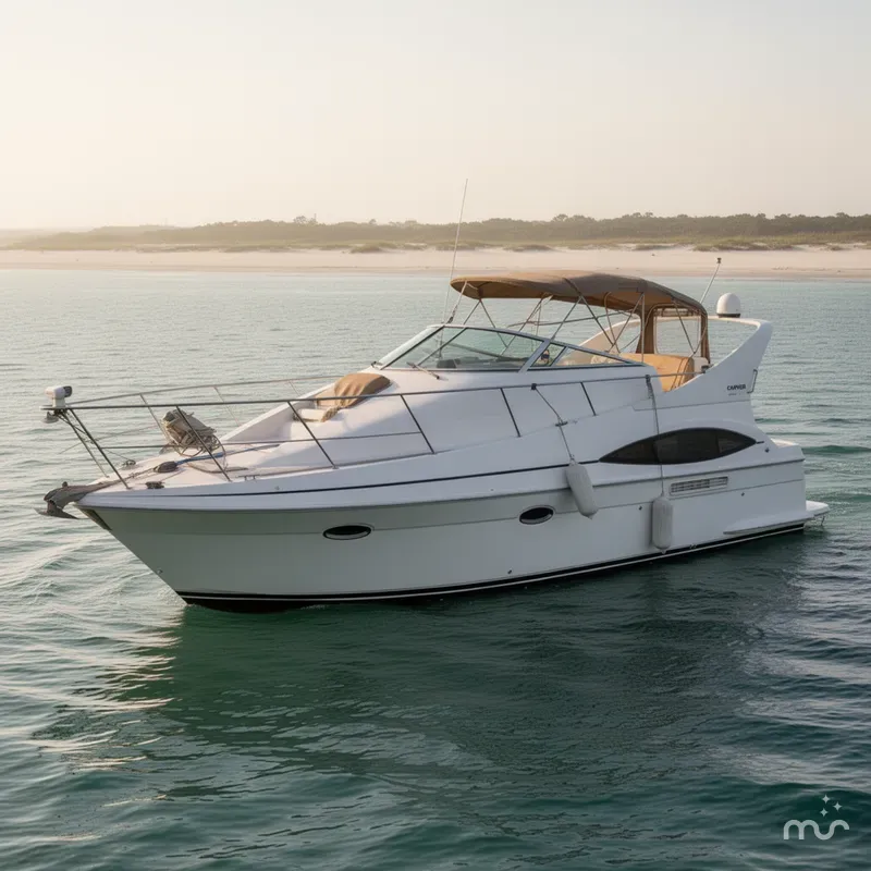 Slide: The Image of Carver Yachts 350 Mariner 1999 - 2