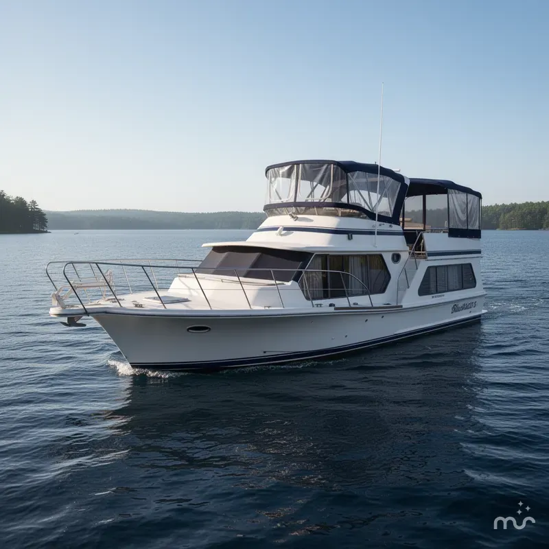 Slide: The Image of Bluewater 510 Coastal Cruiser 1986 - 2