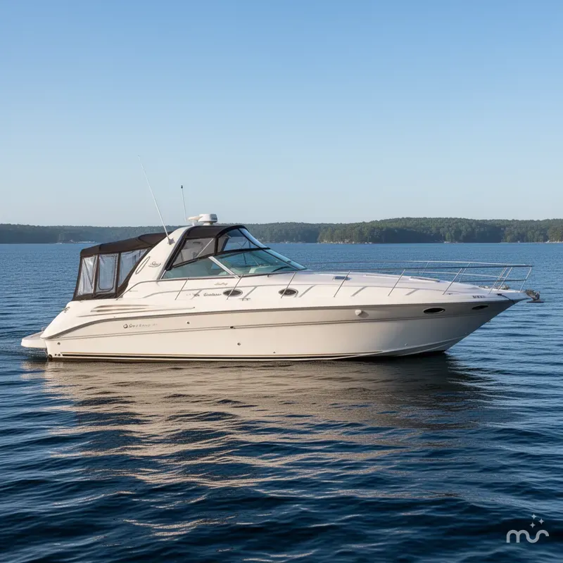 Slide: The Image of Sea Ray Sundancer 400 1998 - 2