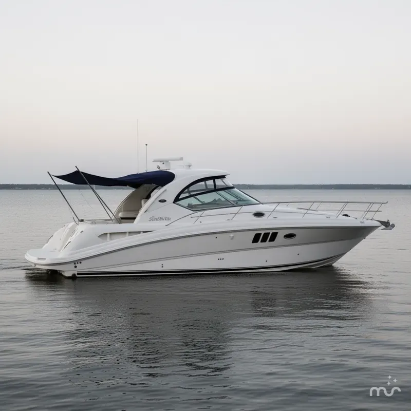 Slide: The Image of Sea Ray 38 Sundancer 2007 - 2