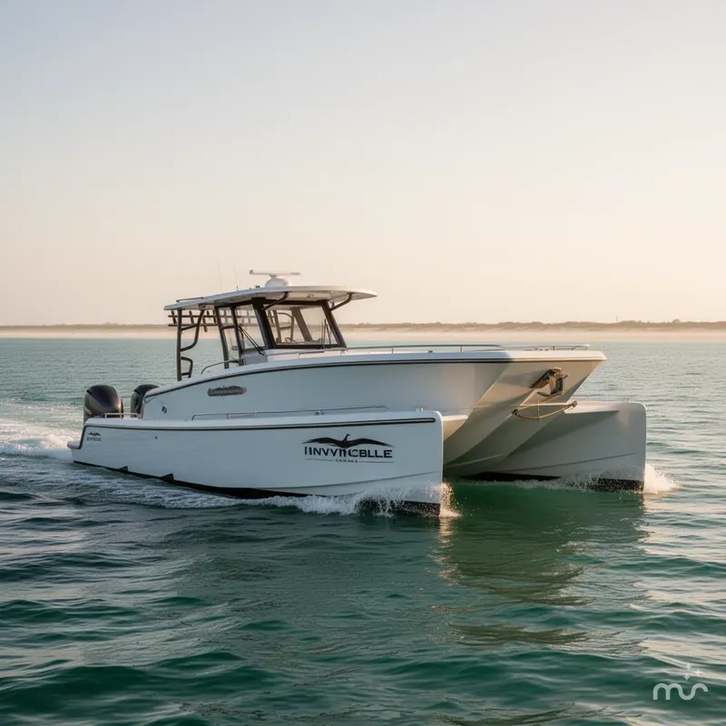 Slide: The Image of Invincible Catamaran 2026 - 2