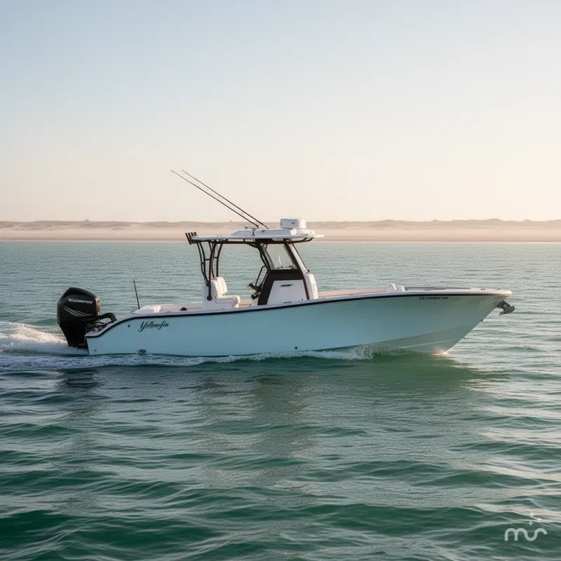 Slide: The Image of Yellowfin 32 Offshore 2027 - 2