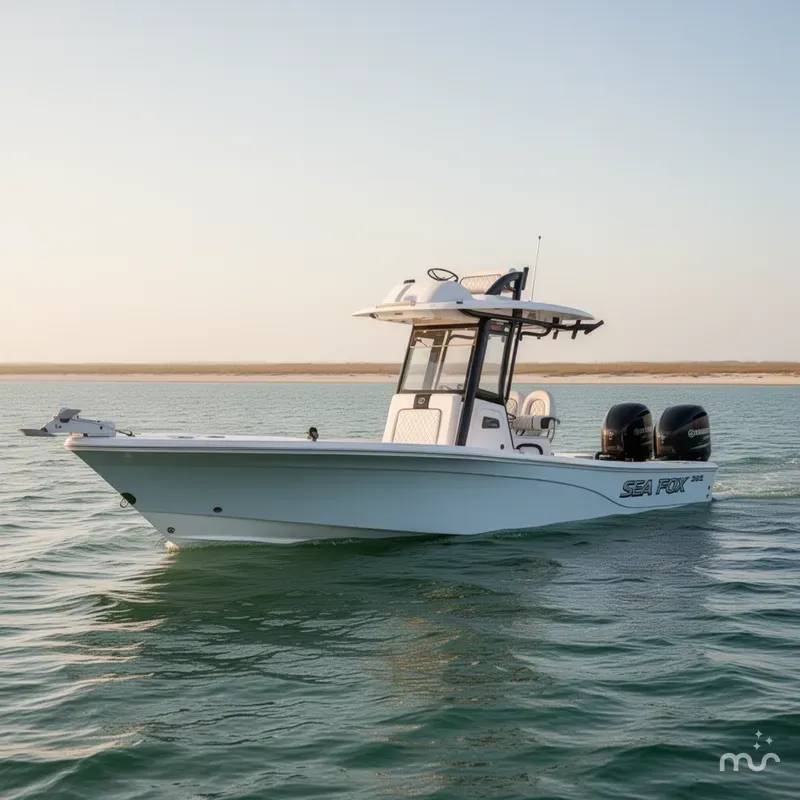Slide: The Image of Sea Fox 282 Hybrid LT 2027 - 2
