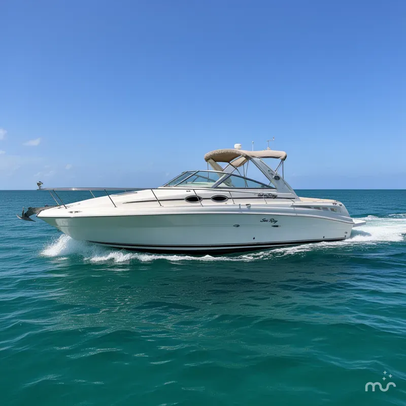 Slide: The Image of Sea Ray 240 Sundancer 1998 - 2