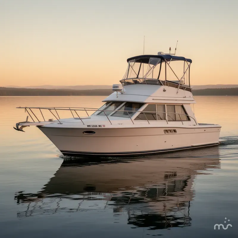 The Image of Carver Yachts 28 Command Bridge 1992 - 0