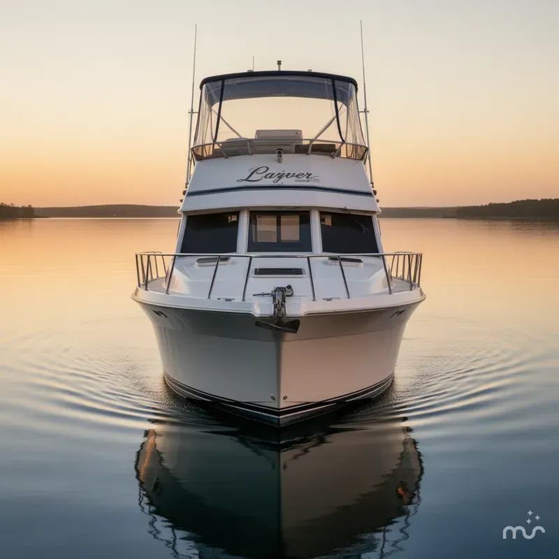 Slide: The Image of Carver Yachts 28 Command Bridge 1992 - 1
