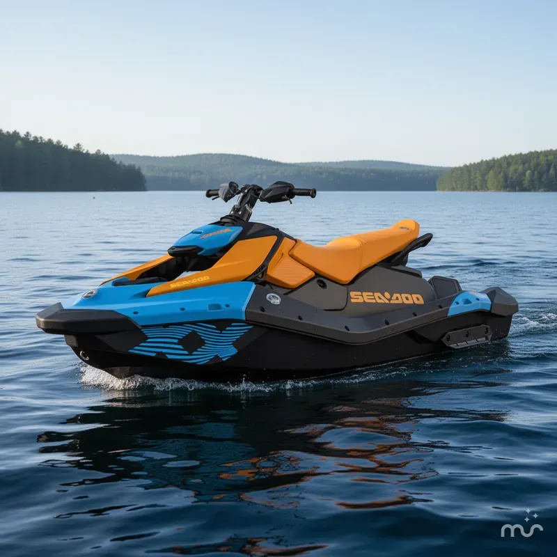 Slide: The Image of Sea-Doo Spark Trixx for 3 iBR 2026 - 2
